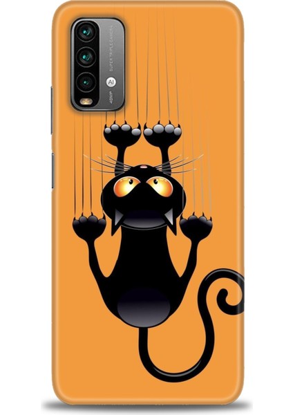 Xiaomi Redmi Note 9 4g Hd Baskılı Kılıf + Seramik Tam Kaplayan Ekran Koruyucu 62