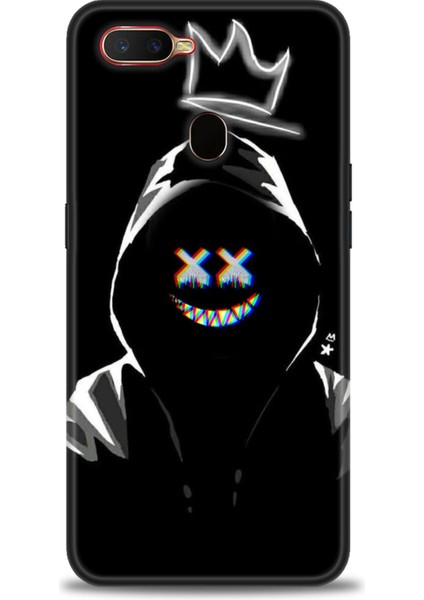 Oppo A5S Kılıf Hd Baskılı Kılıf + Seramik Tam Kaplayan Ekran Koruyucu 351
