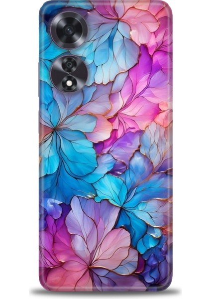 Oppo A60 Kılıf Hd Baskılı Kılıf + Seramik Tam Kaplayan Ekran Koruyucu 325