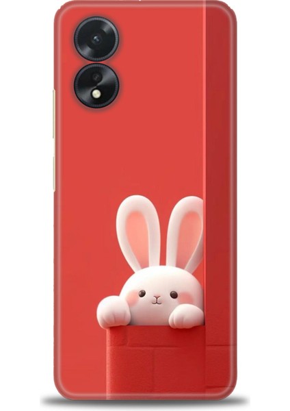 Oppo A38 Kılıf Hd Baskılı Kılıf + Seramik Tam Kaplayan Ekran Koruyucu 77