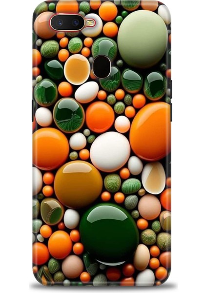 Oppo A5S Kılıf Hd Baskılı Kılıf + Seramik Tam Kaplayan Ekran Koruyucu 348