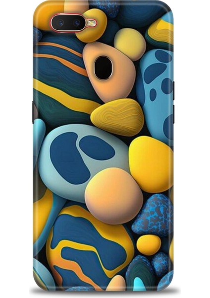 Oppo A5S Kılıf Hd Baskılı Kılıf + Seramik Tam Kaplayan Ekran Koruyucu 343