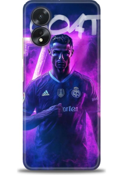 Oppo A38 Kılıf Hd Baskılı Kılıf + Seramik Tam Kaplayan Ekran Koruyucu 9