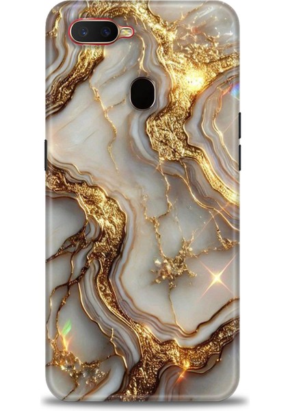 Oppo A5S Kılıf Hd Baskılı Kılıf + Seramik Tam Kaplayan Ekran Koruyucu 313