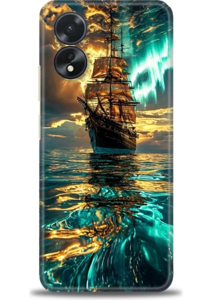 Oppo A38 Kılıf Hd Baskılı Kılıf + Seramik Tam Kaplayan Ekran Koruyucu 237
