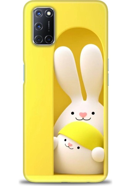 Oppo A72 Kılıf Hd Baskılı Kılıf + Seramik Tam Kaplayan Ekran Koruyucu 76