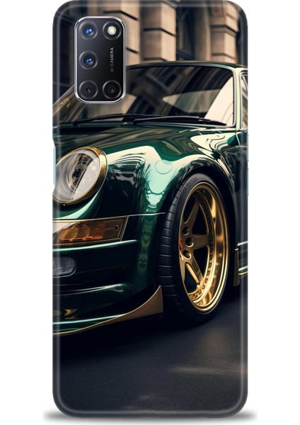 Oppo A72 Kılıf Hd Baskılı Kılıf + Seramik Tam Kaplayan Ekran Koruyucu 486