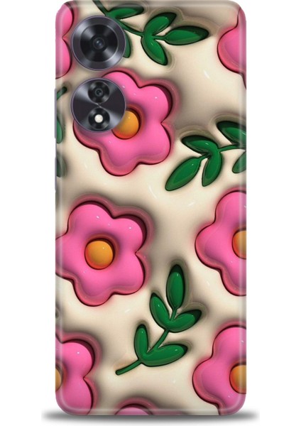 Oppo A60 Kılıf Hd Baskılı Kılıf + Seramik Tam Kaplayan Ekran Koruyucu 111