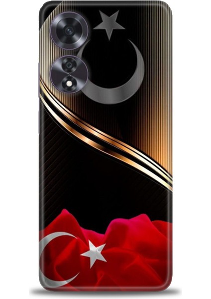 Oppo A60 Kılıf Hd Baskılı Kılıf + Seramik Tam Kaplayan Ekran Koruyucu 33