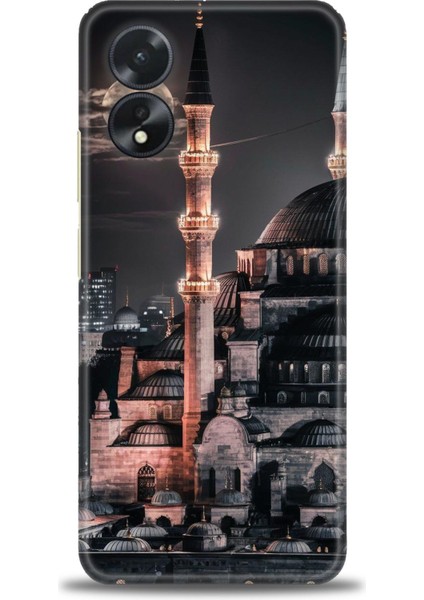 Oppo A38 Kılıf Hd Baskılı Kılıf + Seramik Tam Kaplayan Ekran Koruyucu 230