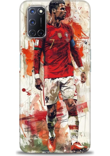 Oppo A72 Kılıf Hd Baskılı Kılıf + Seramik Tam Kaplayan Ekran Koruyucu 2