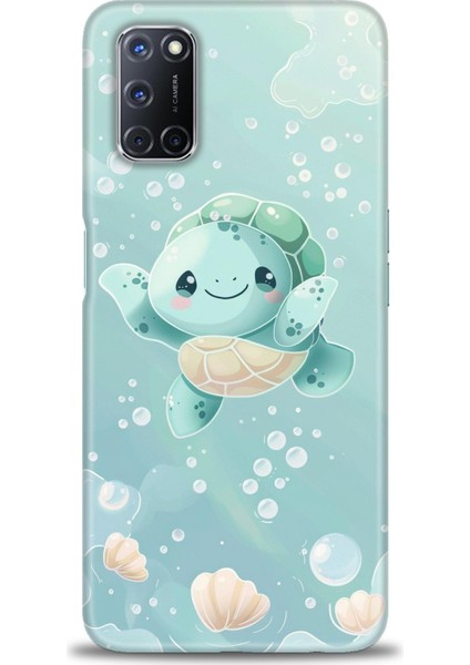 Oppo A72 Kılıf Hd Baskılı Kılıf + Seramik Tam Kaplayan Ekran Koruyucu 310