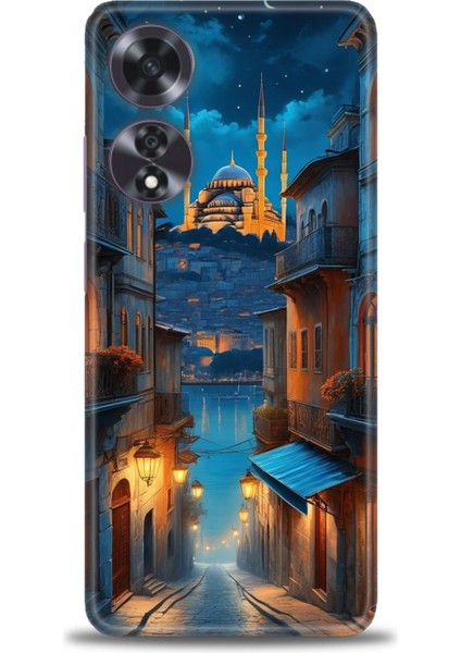 Oppo A60 Kılıf Hd Baskılı Kılıf + Seramik Tam Kaplayan Ekran Koruyucu 221