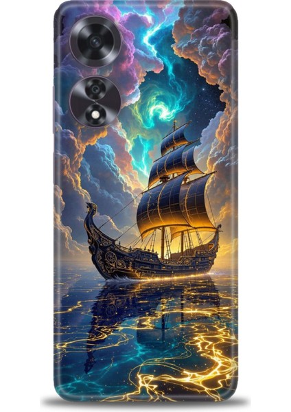 Oppo A60 Kılıf Hd Baskılı Kılıf + Seramik Tam Kaplayan Ekran Koruyucu 233