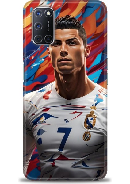 Oppo A72 Kılıf Hd Baskılı Kılıf + Seramik Tam Kaplayan Ekran Koruyucu 6