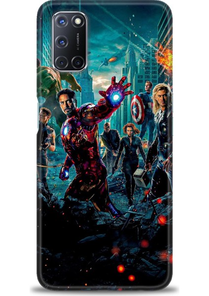 Oppo A72 Kılıf Hd Baskılı Kılıf + Seramik Tam Kaplayan Ekran Koruyucu 100