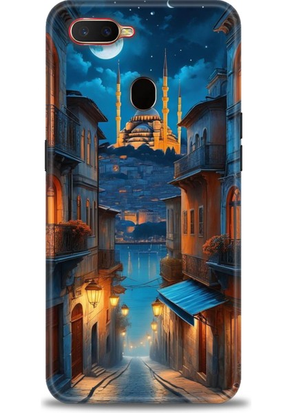 Oppo A5S Kılıf Hd Baskılı Kılıf + Seramik Tam Kaplayan Ekran Koruyucu 221