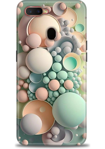 Oppo A5S Kılıf Hd Baskılı Kılıf + Seramik Tam Kaplayan Ekran Koruyucu 347