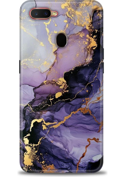 Oppo A5S Kılıf Hd Baskılı Kılıf + Seramik Tam Kaplayan Ekran Koruyucu 315