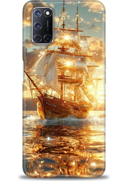 Oppo A72 Kılıf Hd Baskılı Kılıf + Seramik Tam Kaplayan Ekran Koruyucu 234