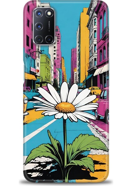 Oppo A72 Kılıf Hd Baskılı Kılıf + Seramik Tam Kaplayan Ekran Koruyucu 443