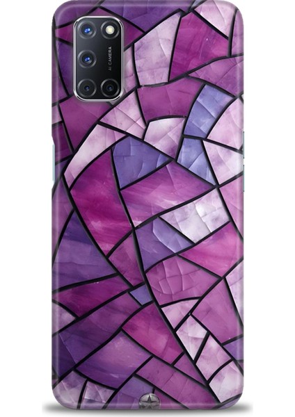 Oppo A72 Kılıf Hd Baskılı Kılıf + Seramik Tam Kaplayan Ekran Koruyucu 331