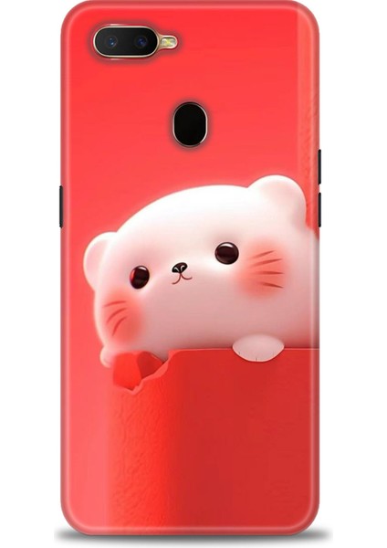 Oppo A5S Kılıf Hd Baskılı Kılıf + Seramik Tam Kaplayan Ekran Koruyucu 75