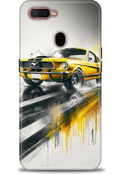 Oppo A5S Kılıf Hd Baskılı Kılıf + Seramik Tam Kaplayan Ekran Koruyucu 108