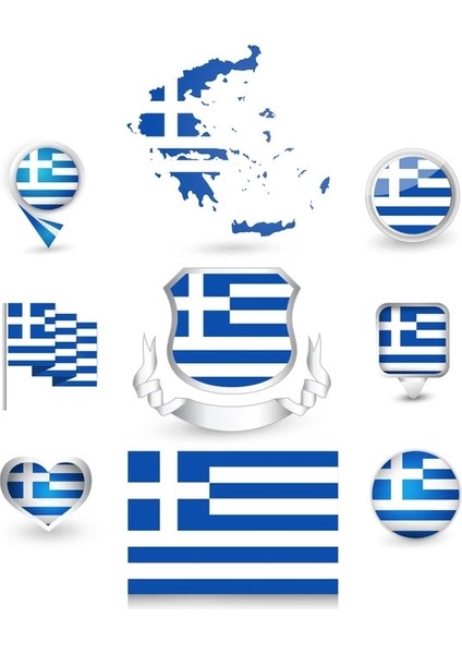 Yunanistan Sticker Set