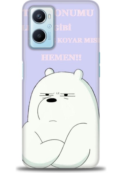 Oppo A96 4g Kılıf Hd Baskılı Kılıf + Seramik Tam Kaplayan Ekran Koruyucu 159