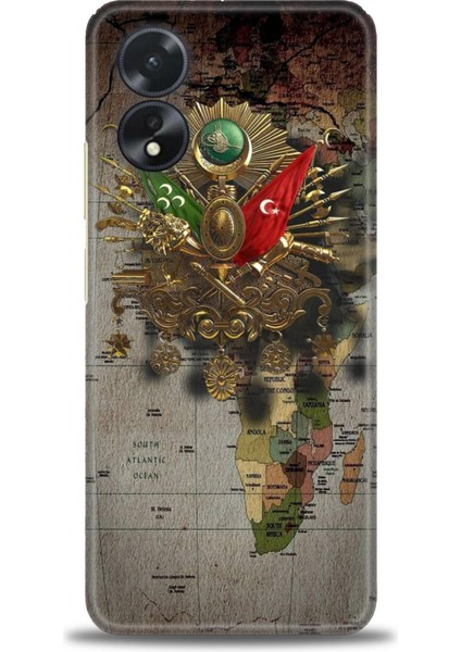 Oppo A38 Kılıf Hd Baskılı Kılıf + Seramik Tam Kaplayan Ekran Koruyucu 467