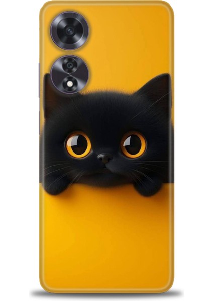 Oppo A60 Kılıf Hd Baskılı Kılıf + Seramik Tam Kaplayan Ekran Koruyucu 64