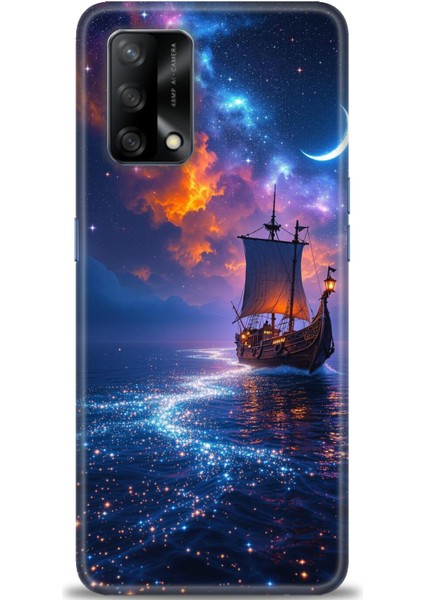 Oppo A74 Kılıf Hd Baskılı Kılıf + Seramik Tam Kaplayan Ekran Koruyucu 235