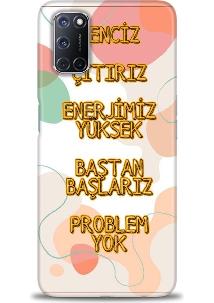 Oppo A72 Kılıf Hd Baskılı Kılıf + Seramik Tam Kaplayan Ekran Koruyucu 170