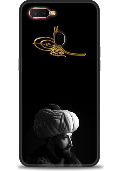 Oppo A5S Kılıf Hd Baskılı Kılıf + Seramik Tam Kaplayan Ekran Koruyucu 465