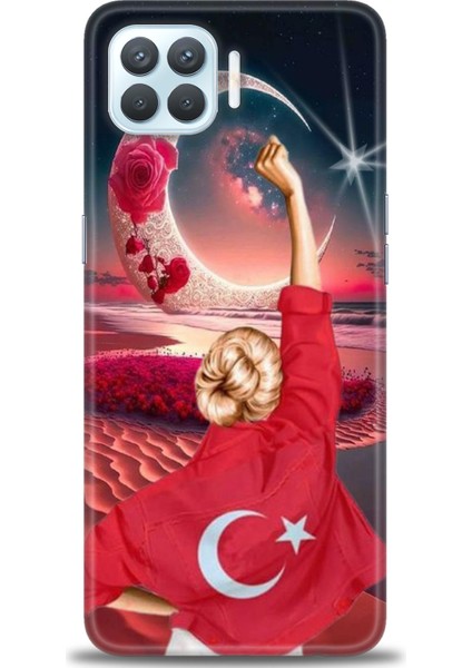 Oppo A73 Kılıf Hd Baskılı Kılıf + Seramik Tam Kaplayan Ekran Koruyucu 249