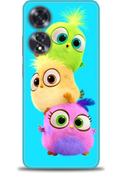 Oppo A60 Kılıf Hd Baskılı Kılıf + Seramik Tam Kaplayan Ekran Koruyucu 369