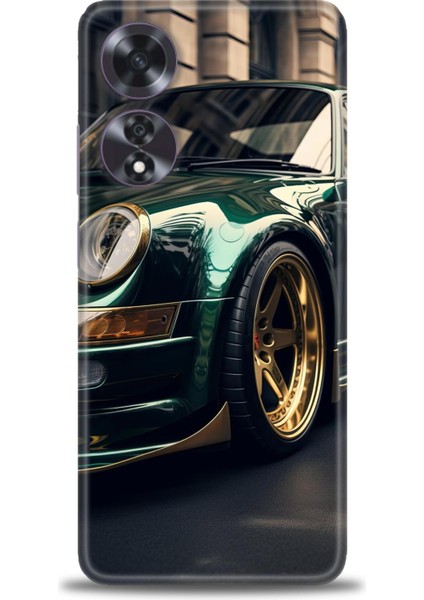 Oppo A60 Kılıf Hd Baskılı Kılıf + Seramik Tam Kaplayan Ekran Koruyucu 486