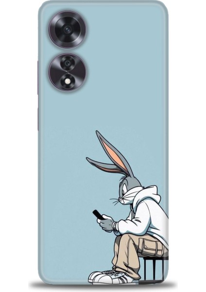 Oppo A60 Kılıf Hd Baskılı Kılıf + Seramik Tam Kaplayan Ekran Koruyucu 410