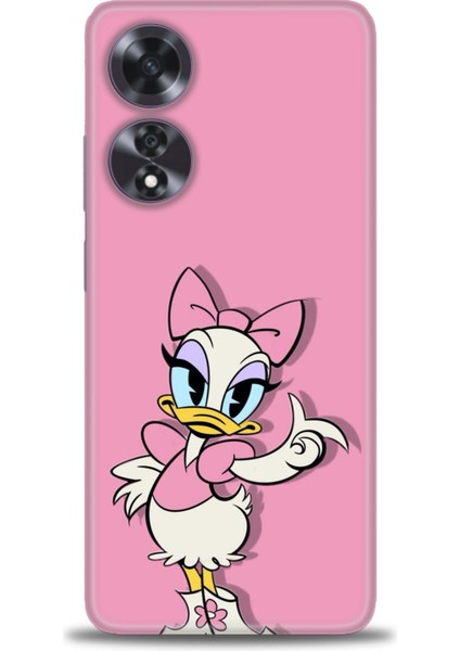 Oppo A60 Kılıf Hd Baskılı Kılıf + Seramik Tam Kaplayan Ekran Koruyucu 406