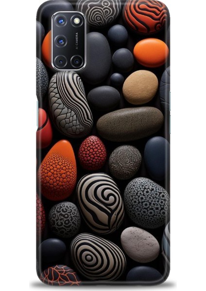 Oppo A72 Kılıf Hd Baskılı Kılıf + Seramik Tam Kaplayan Ekran Koruyucu 344