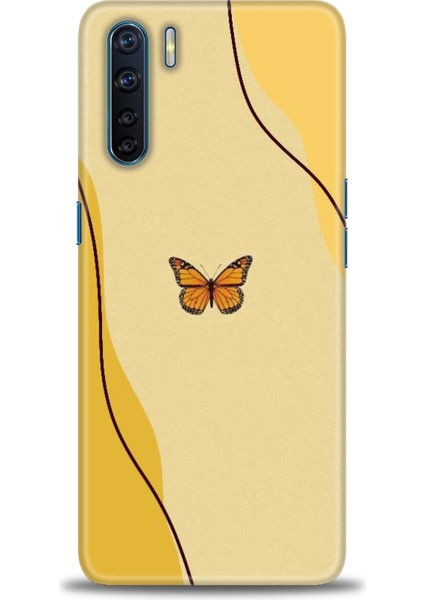 Oppo A91 Kılıf Hd Baskılı Kılıf + Seramik Tam Kaplayan Ekran Koruyucu 188