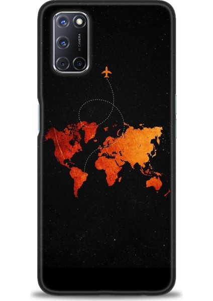 Oppo A72 Kılıf Hd Baskılı Kılıf + Seramik Tam Kaplayan Ekran Koruyucu 384