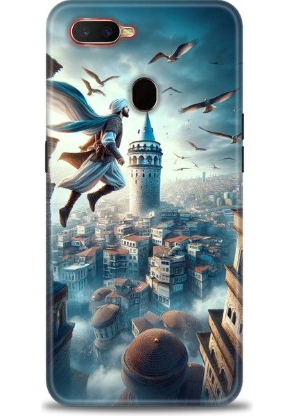Oppo Ax7 Kılıf Hd Baskılı Kılıf + Seramik Tam Kaplayan Ekran Koruyucu 224
