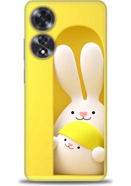 Oppo A60 Kılıf Hd Baskılı Kılıf + Seramik Tam Kaplayan Ekran Koruyucu 72