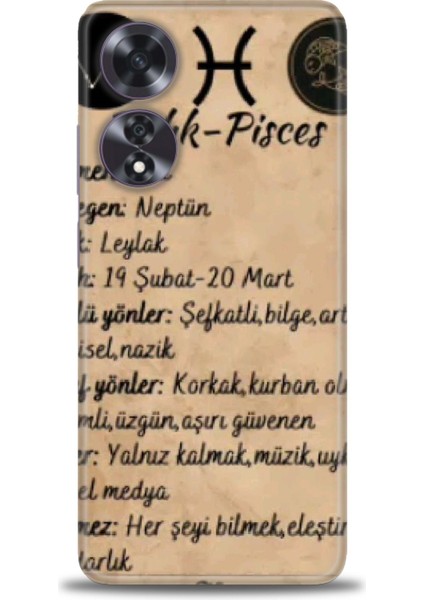 Oppo A60 Kılıf Hd Baskılı Kılıf + Seramik Tam Kaplayan Ekran Koruyucu 473