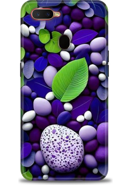 Oppo Ax7 Kılıf Hd Baskılı Kılıf + Seramik Tam Kaplayan Ekran Koruyucu 341