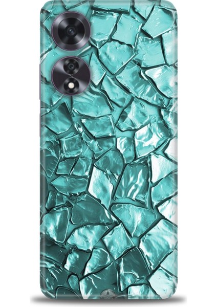 Oppo A60 Kılıf Hd Baskılı Kılıf + Seramik Tam Kaplayan Ekran Koruyucu 335