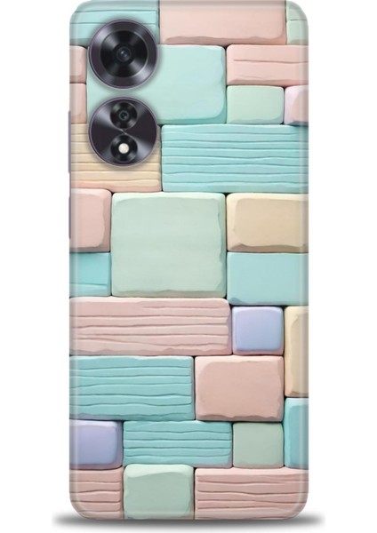 Oppo A60 Kılıf Hd Baskılı Kılıf + Seramik Tam Kaplayan Ekran Koruyucu 440