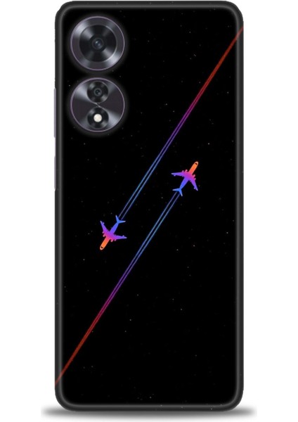 Oppo A60 Kılıf Hd Baskılı Kılıf + Seramik Tam Kaplayan Ekran Koruyucu 390